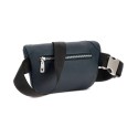 Men's Saffiano Faux-Leather Water-Repellent Fanny Pack