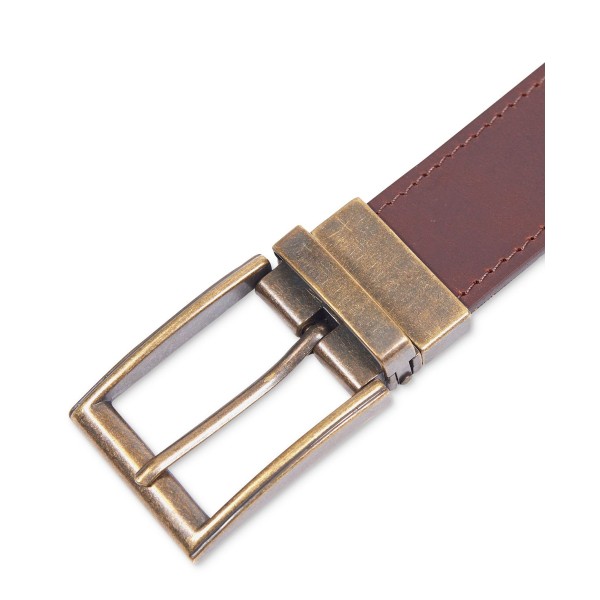 Men's Reversible Tartan to Leather Belt