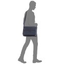 Men's Pebble Logo Messenger Bag