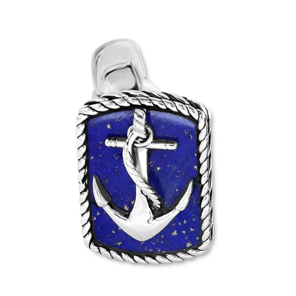 EFFY® Men's Lapis Lazuli Anchor Cufflinks in Sterling Silver EFFY® Men's Lapis Lazuli Anchor Cufflinks in Sterling Silver
