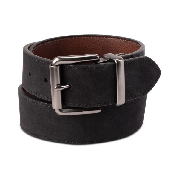 Men’s Two-In-One Reversible Casual Matte and Pebbled Belt Men’s Two-In-One Reversible Casual Matte and Pebbled Belt