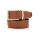 Perry Ellis Men's Tan Leather Reversible Belt