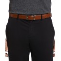 Perry Ellis Men's Tan Leather Reversible Belt