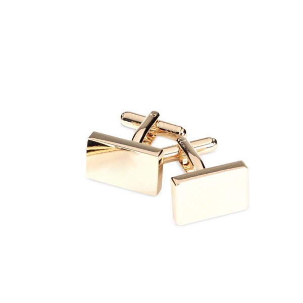 Gold Plated Cufflinks and Money Clip Set