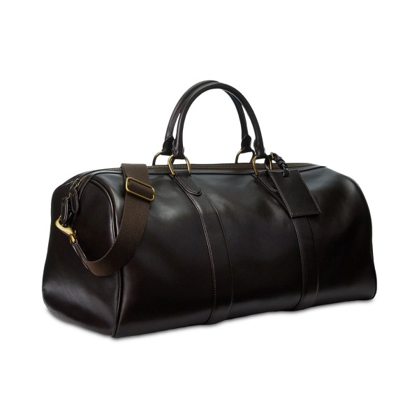 Men's Smooth Leather Duffel