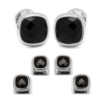 Classic Men's Cufflink and Stud Ensemble Classic Men's Cufflink and Stud Ensemble