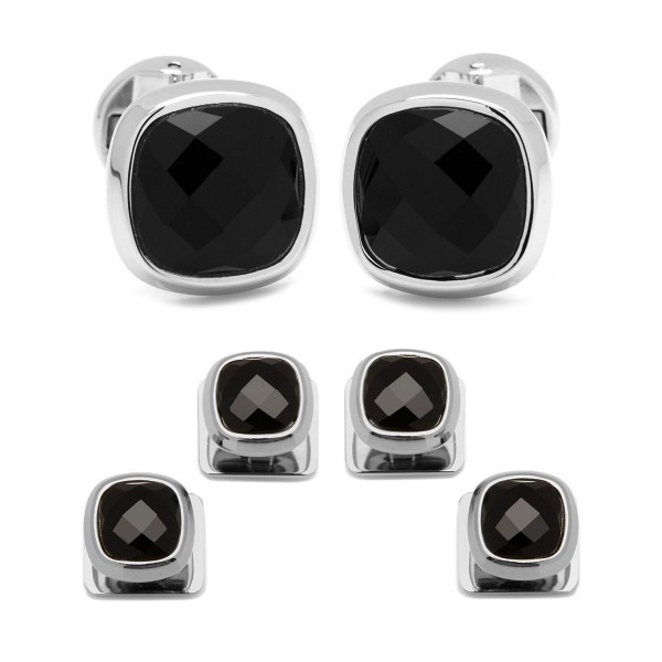 Classic Men's Cufflink and Stud Ensemble
