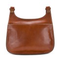 London Smooth Leather Saddle Bag
