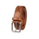 Men's Casual Stretch Braided Leather Belt
