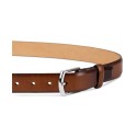 Men's Lewis Burnished Leather Dress Belt