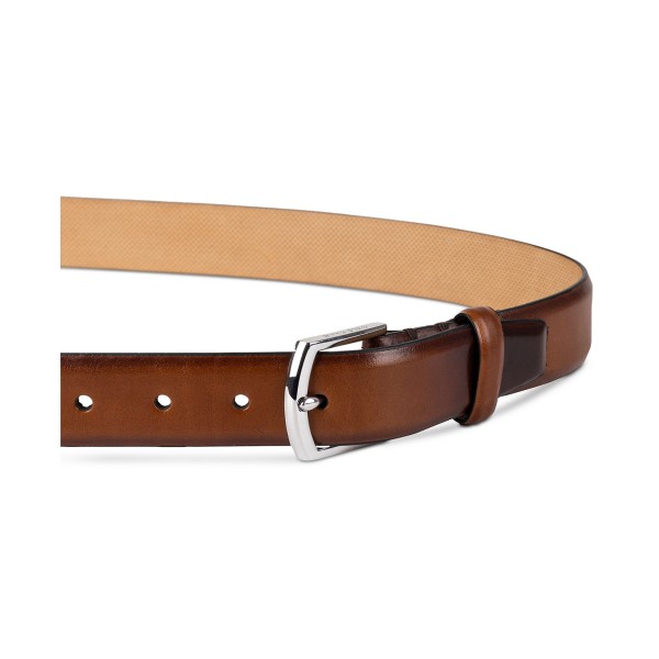 Men's Lewis Burnished Leather Dress Belt Men's Lewis Burnished Leather Dress Belt