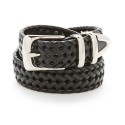 Men's Leather Braided Belt