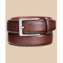 Elegant Men's Leather Dress Belt