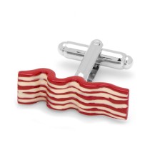 Bacon and Eggs Breakfast Cufflinks Bacon and Eggs Breakfast Cufflinks