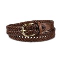 Men's Hand-Laced Braided Belt  