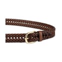 Men's Hand-Laced Braided Belt  