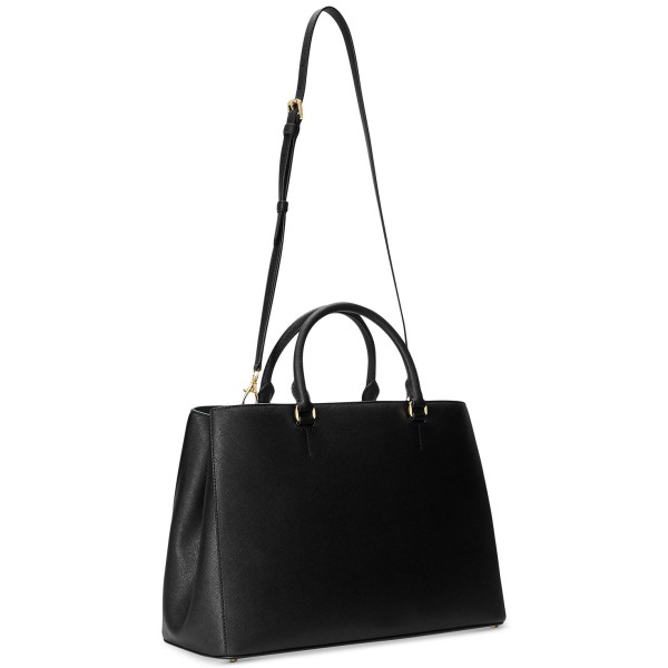 Crosshatch Leather Large Hanna Satchel Crosshatch Leather Large Hanna Satchel