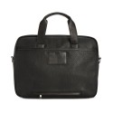 Men's Pebble Faux-Leather Leo Briefcase