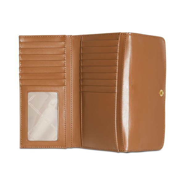 Logo Jet Set Charm Large Trifold Wallet Logo Jet Set Charm Large Trifold Wallet