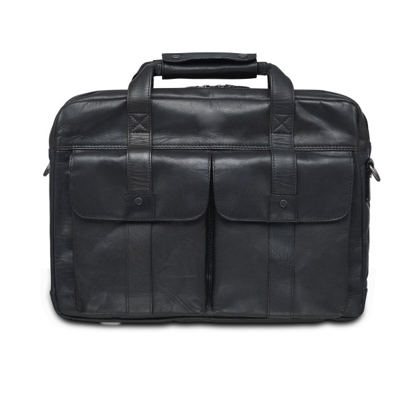 Buffalo Collection Double Compartment Laptop Briefcase Buffalo Collection Double Compartment Laptop Briefcase