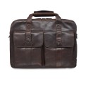 Buffalo Collection Double Compartment Laptop Briefcase