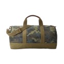 Men's Tiger-Patch Camo Canvas Duffel