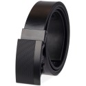 Men’s Exact System Track Lock Plaque Buckle Belt