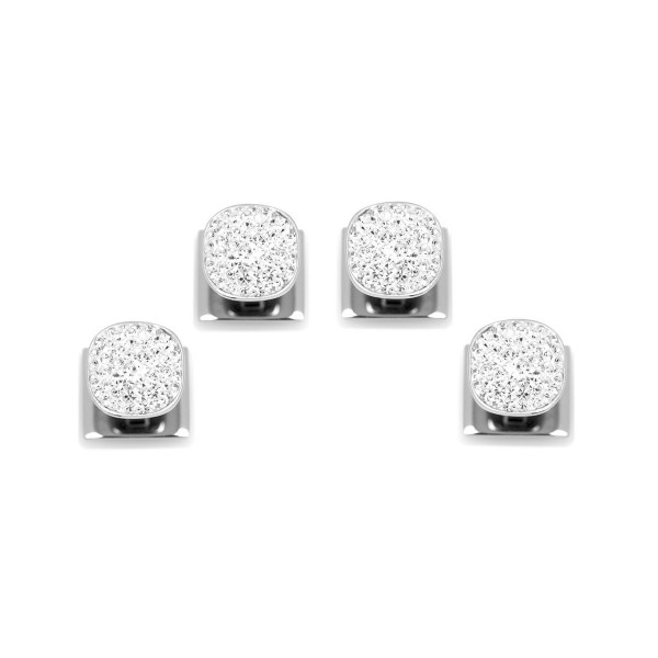 Men's Pave 4 Piece Stud Set