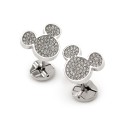 Men's Pave Crystal Cufflinks