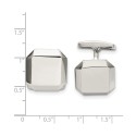 Stainless Steel Polished Cuff Links for Mens