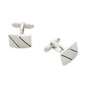 Men's Diagonal Line Cufflinks