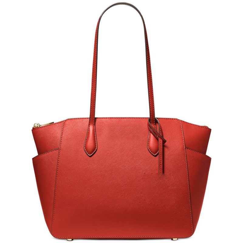Marilyn Medium Top-Zip Leather Tote