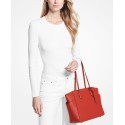 Marilyn Medium Top-Zip Leather Tote