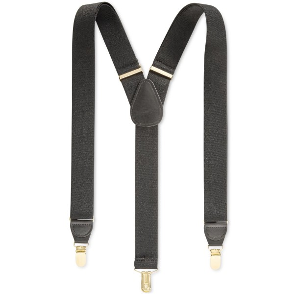 Men's Solid Suspenders 