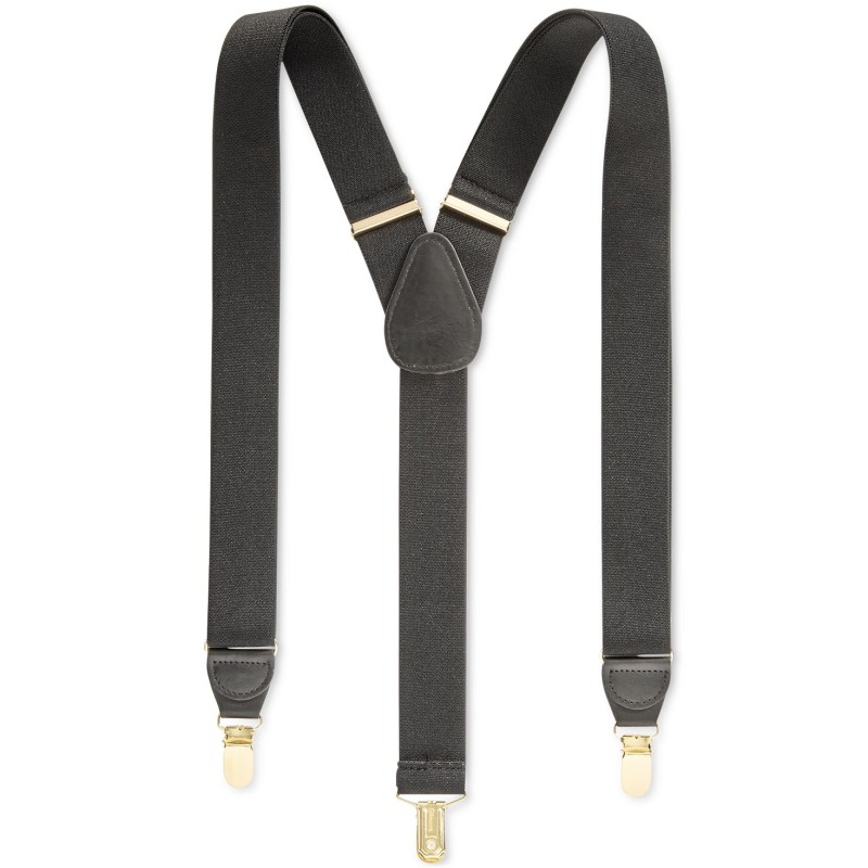 Men's Solid Suspenders   Men's Solid Suspenders