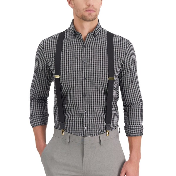 Men's Solid Suspenders 