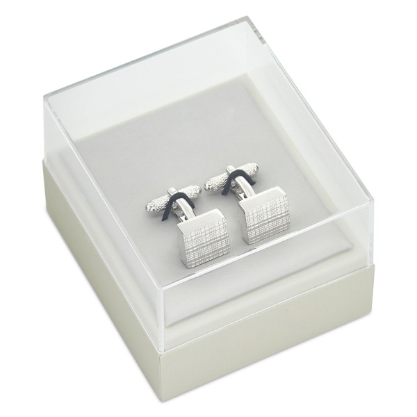 Men's Plaid Cufflinks