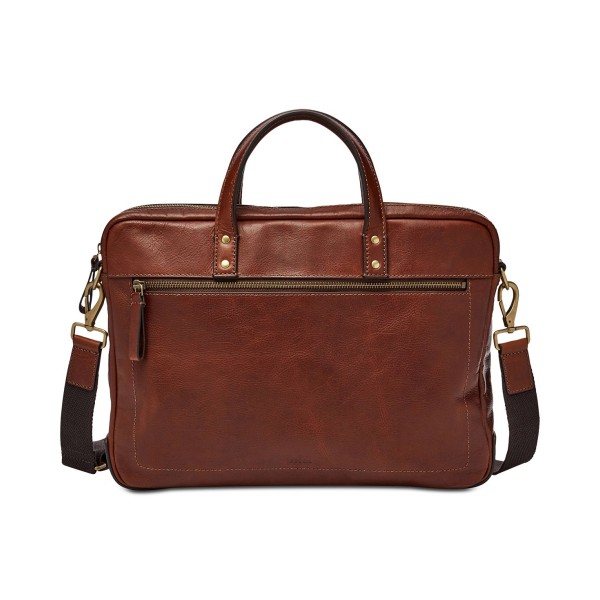 Men's Haskell Leather Briefcase