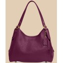Lori Mixed Leather and Suede Shoulder Bag