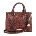 Anywhere Convertible Melbourne Embossed Leather Satchel