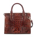 Anywhere Convertible Melbourne Embossed Leather Satchel