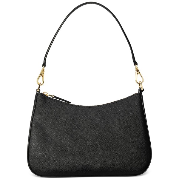 Women's Crosshatch Leather Medium Danni Shoulder Bag