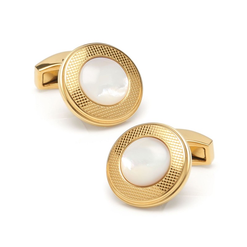 Ox Bull & Trading Co Round Cufflinks