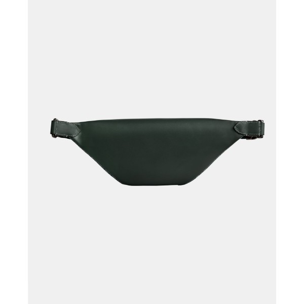 Leather Charter Belt Bag 7 in Micro Signature Jacquard