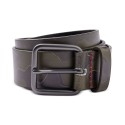 Hugo Boss Men's Leather Camouflage Logo Belt