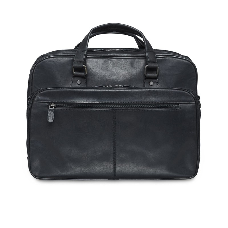 Buffalo Collection Expandable Double Compartment Laptop/ Tablet Briefcase