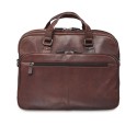 Buffalo Collection Expandable Double Compartment Laptop/ Tablet Briefcase