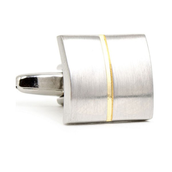 Divided Two Tone Square Cufflinks Divided Two Tone Square Cufflinks