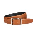 Men's Textured Reversible Leather Belt