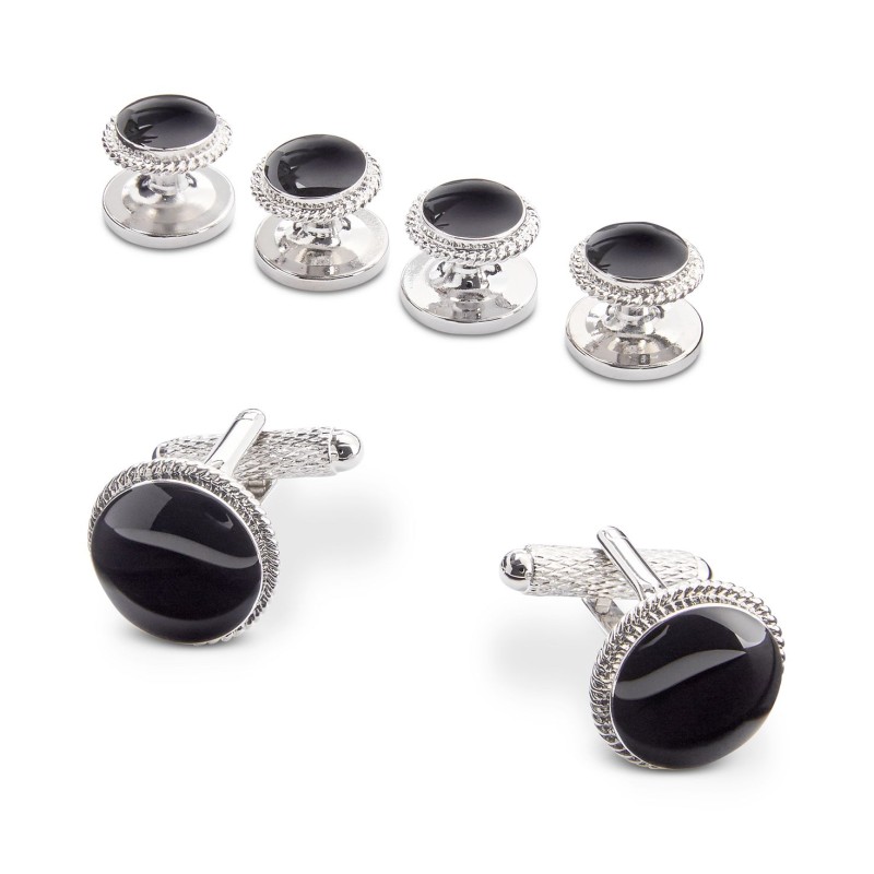 Baroque Cuff Links & Stud Set Baroque Cuff Links & Stud Set